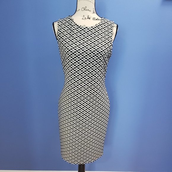 Calvin Klein Mid-Length, Sheath Dress - Size 8 - Picture 1 of 4